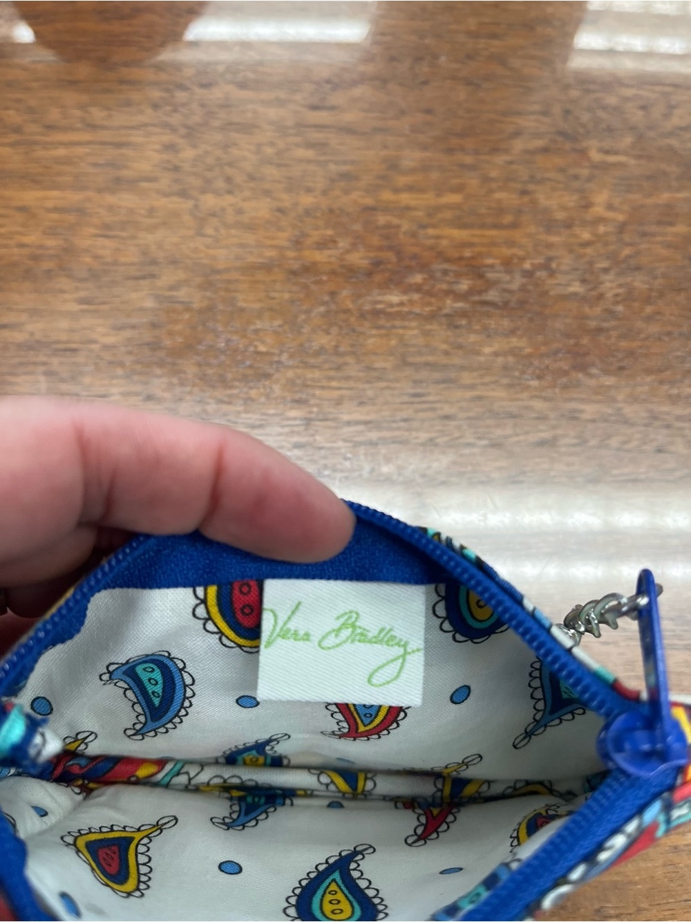 Vera Bradley Matching Zip Card Wallet and Measuring Tape - Picture 5 of 8